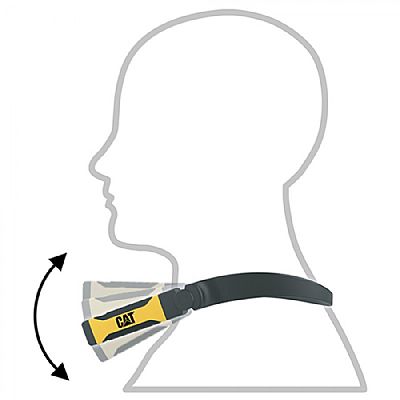 Επαναφορτιζόμενος φακός για τον λαιμό 300 Lumens CT7105 Cat® Lights