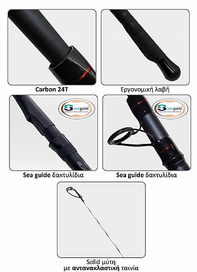 Καλάμι Pregio Libre Surf 4.20m / 100-200gr