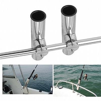 Καλαμοθήκη για Ρέλι με ένα Στήριγμα Inox