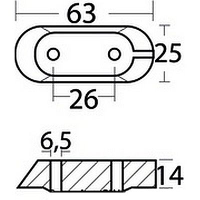 ΑΝΟΔΙΟ YAMAHA-MARINER 25Hp 4STR Q 65W-45251-00