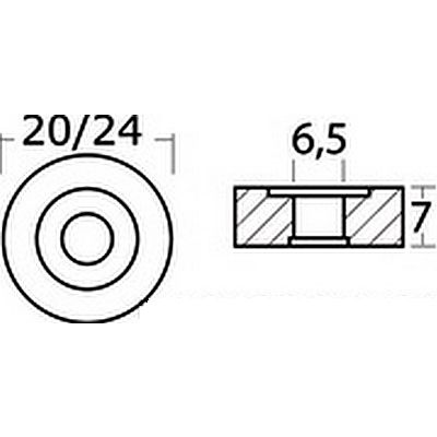 ΑΝΟΔΙΟ SUZUKI 4-6Hp 140-250Hp 30-94600A