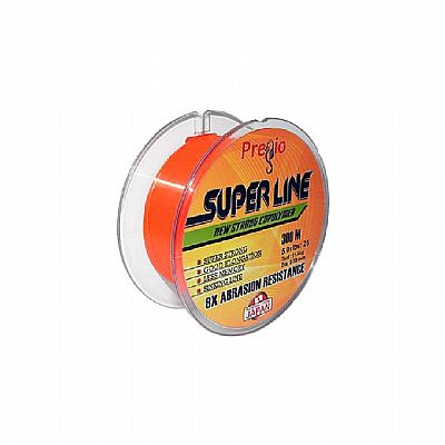 Πετονιά Pregio Super Line Orange 0.35mm - 300m