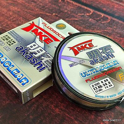 Πετονιά Αόρατη Take Akashi Fluorocarbon 0.18mm - 50m
