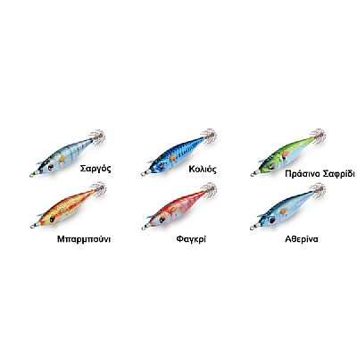 Καλαμαριέρες DTD Ballistic Real Fish 3.0#