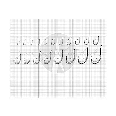 Αγκίστρια Vmc 9294 NI με παλέτα No 5