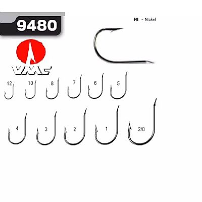 Αγκίστρια Vmc 9480NI με παλέτα No 8