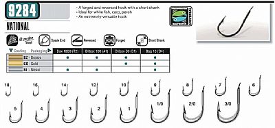 Αγκίστρια Vmc 9284NI No 2/0