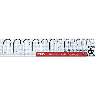 Αγκίστρια Crown 17105 με παλέτα No 6