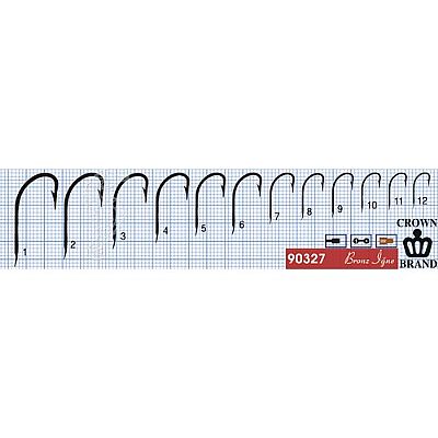 Αγκίστρια Crown 90327N με παλέτα No 5