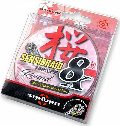 Νήμα Sakura Sensibraid 8x 0.20mm-300m