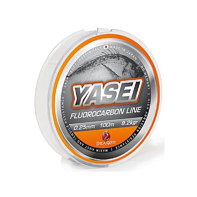 Πετονιά Αόρατη Dragon Yasei Fluorocarbon 0.50mm - 100m