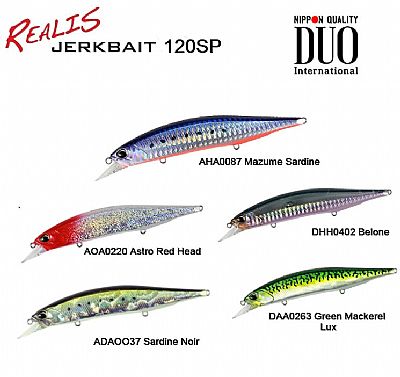 Τεχνητά DUO Realis Jerkbait 120SP SW Belone 12cm - 18.2gr