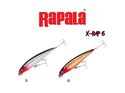 Τεχνητά Rapala X-Rap 6cm - 4gr