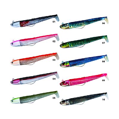 Σιλικόνες Soul Lures Ocean Ruler Combo 125gr
