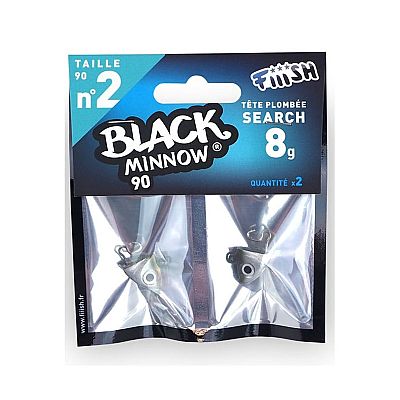 Μολυβοκεφαλές Fiiish Black Minnow Search 8gr No2 BM 625