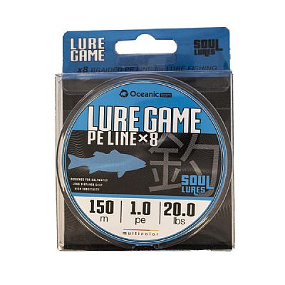 Νήμα Oceanic Team Lure Game Braid x8 PE 1.2-150m