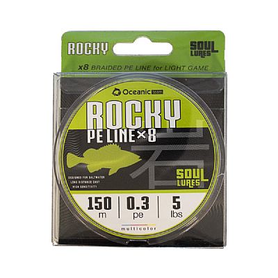 Νήμα Oceanic Team Rocky Braid x8 PE 0.3-150m