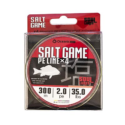 Νήμα Oceanic Team Salt Game Braid x4 PE 2.5-300m 