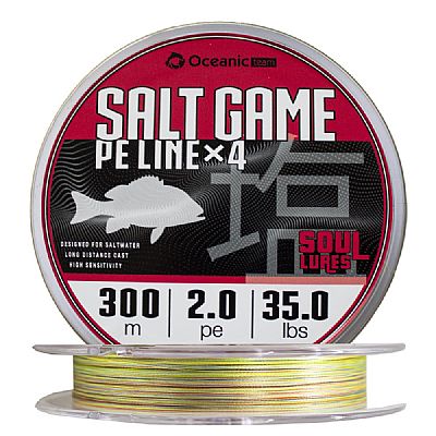 Νήμα Oceanic Team Salt Game Braid x4 PE 3.0-300m 