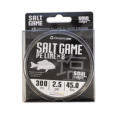 Νήμα Oceanic Team Salt Game Braid x8 PE 2.0-300m
