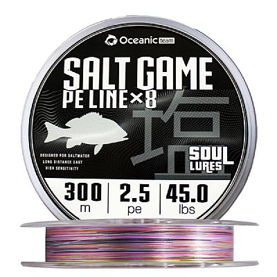 Νήμα Oceanic Team Salt Game Braid x8 PE 2.5-300m