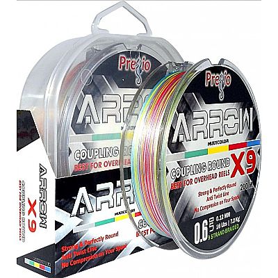 Νήμα Pregio Arrow Multicolour x9 0.26mm-300m