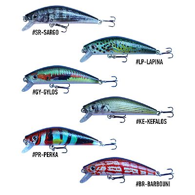 Τεχνητό Soul Lures Real Minnow Γύλος 70S / 7cm -10gr 