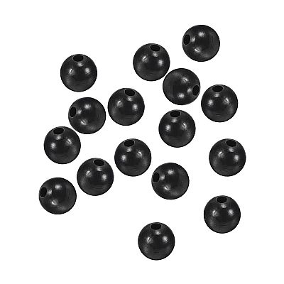 Χάντρες Μαλακές Μαύρες Rlinea 5mm