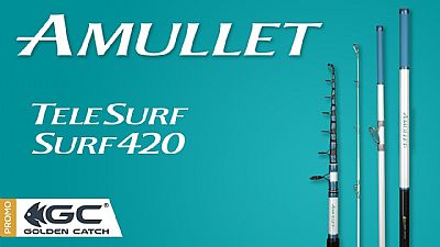 Καλάμι Golden Catch Amullet Telesurf 4.20m / 100-220gr