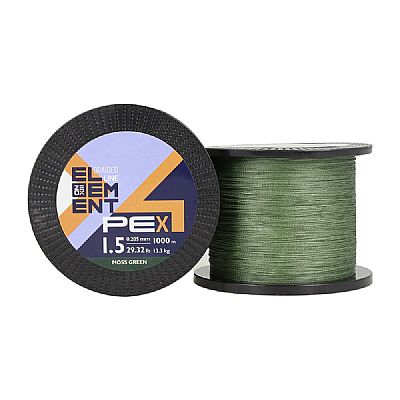 Νήμα Zeox Braided Line Element PE x4 0.309mm 1000m