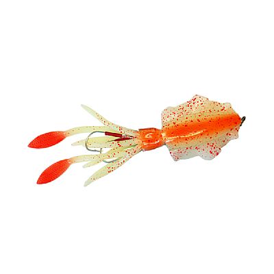 Σουπιά Σιλικόνης  Hunthouse Silicone Cuttlefish Orange Camo 200mm 120gr