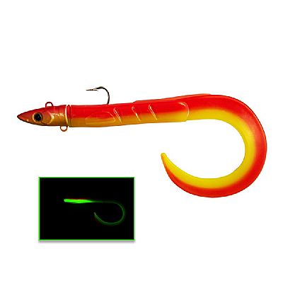 Χελάκια Soul Lures Snipe Eel Combo Red Yellow 38cm - 160gr