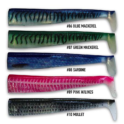 Σώματα Σιλικόνης Natural Soul Lures Ocean Ruler