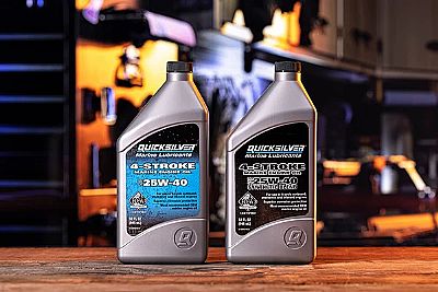 Λάδι για Τετράχρονους Κινητήρες Quicksilver 10W - 30 4Lt