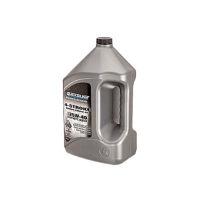 Συνθετικό Λάδι για Τετράχρονους Κινητήρες Quicksilver Synthetic 25W - 40 4Lt