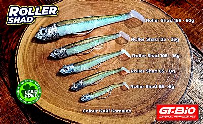 Σιλικόνες Gt-Bio Roller Shad Combo Blue Kamaleo 8gr