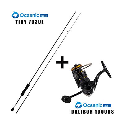 Προσφορά Combo LRF Oceanic Team Tiny 702UL + Oceanic Team Dalibor 1000HS