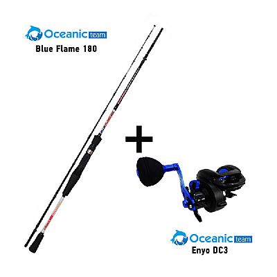 Προσφορά Combo Tai rubber Oceanic Team Blue Flame 180 + Oceanic Team Enyo DC3