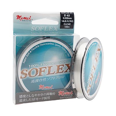 Αόρατη Πετονιά Momoi Soflex Fluorocarbon PE 0.8 / 0.148mm - 50m
