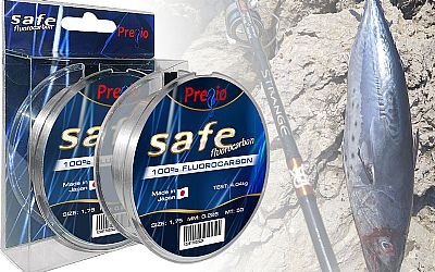 Αόρατη Πετονιά Pregio Safe Fluorocarbon 0.247mm - 50m