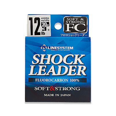 Αόρατη Πετονιά Line System Shock Leader 12LB / 0.285mm - 30m