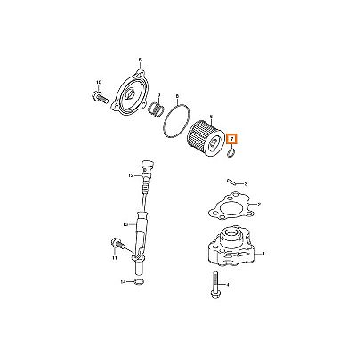 Γνήσιο O-Ring Φίλτρου Λαδιού 09280-13004