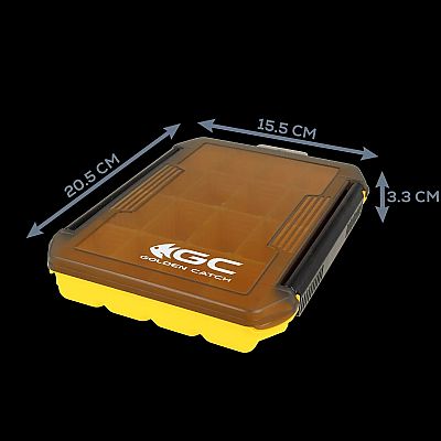 Κασετινάκι 16 Χωρίσματα με Διπλό Κλείδωμα Golden Catch WC-2015M