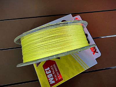 Νήμα Sert SRT Fluo Yellow x8 0.16mm / PE 1.0 - 135m