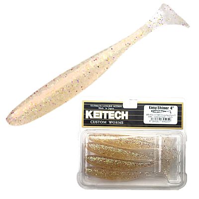 Σιλικόνες Keitech Easy Shiner 10.1cm Crystal Flash