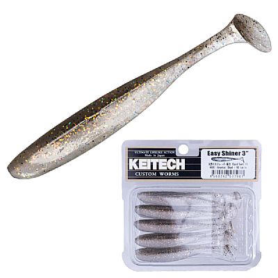 Σιλικόνες Keitech Easy Shiner 7.6cm Crystal Shad