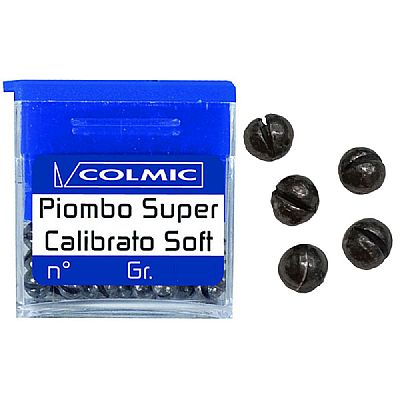 Βαρίδια Φακές Σχιστά Colmic Piombo Super Calibrato Soft No 6 - 0.102gr 