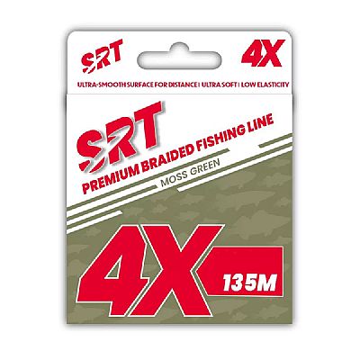 Νήμα Sert SRT Moss Green x4 0.14mm / PE 0.8 - 135m