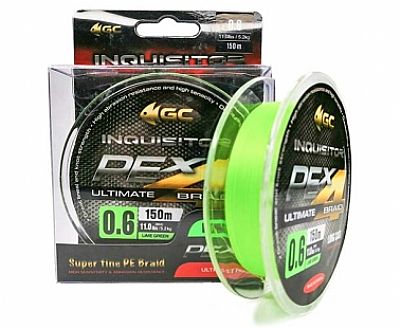 Νήμα Golden Catch Inquisitor Lime Green x4 PE 0.4 - 150m
