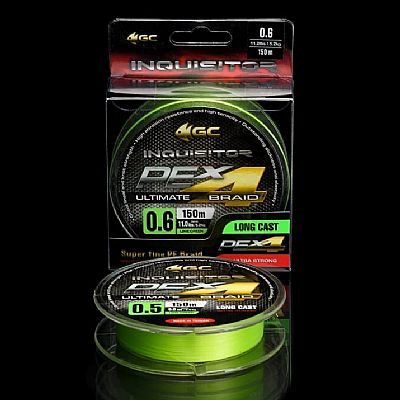 Νήμα Golden Catch Inquisitor Lime Green x4 PE 0.5 - 150m